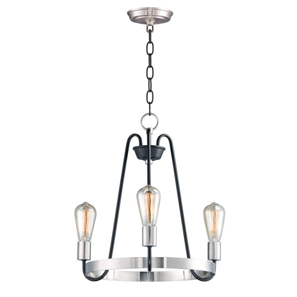 Haven 3 Light Small Chandelier by Maxim - 11733