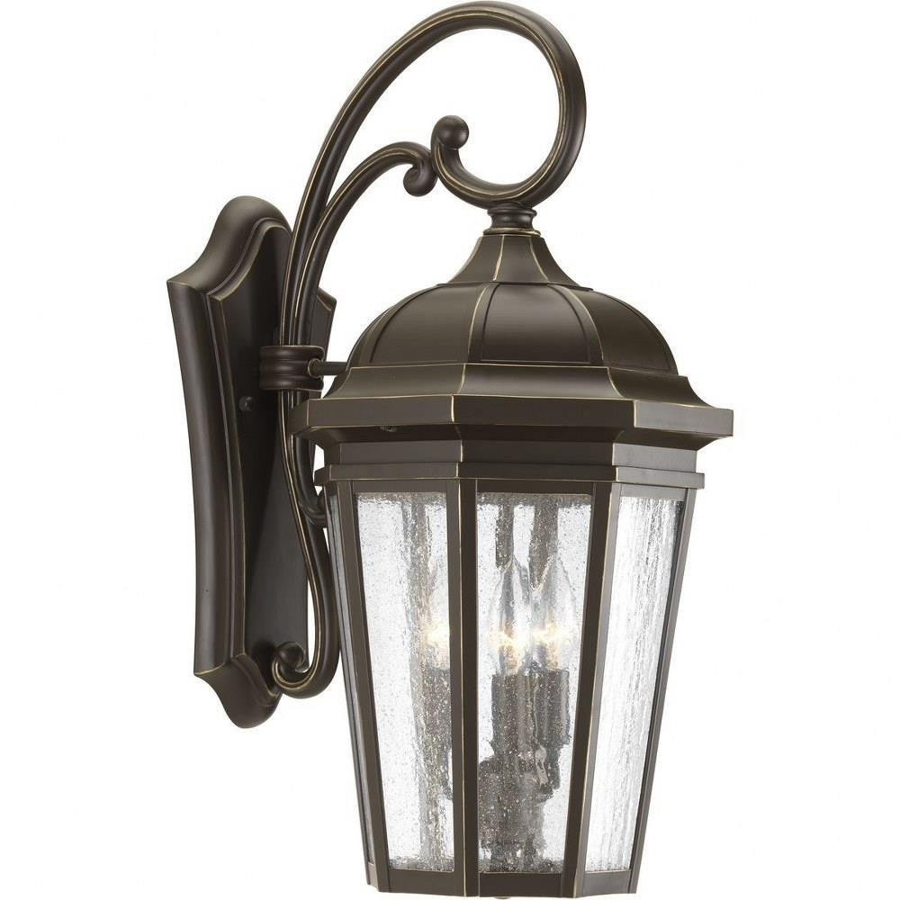 Verdae 3 Light Outdoor Wall Lantern 21.75 Inch Tall by Progress - P560016