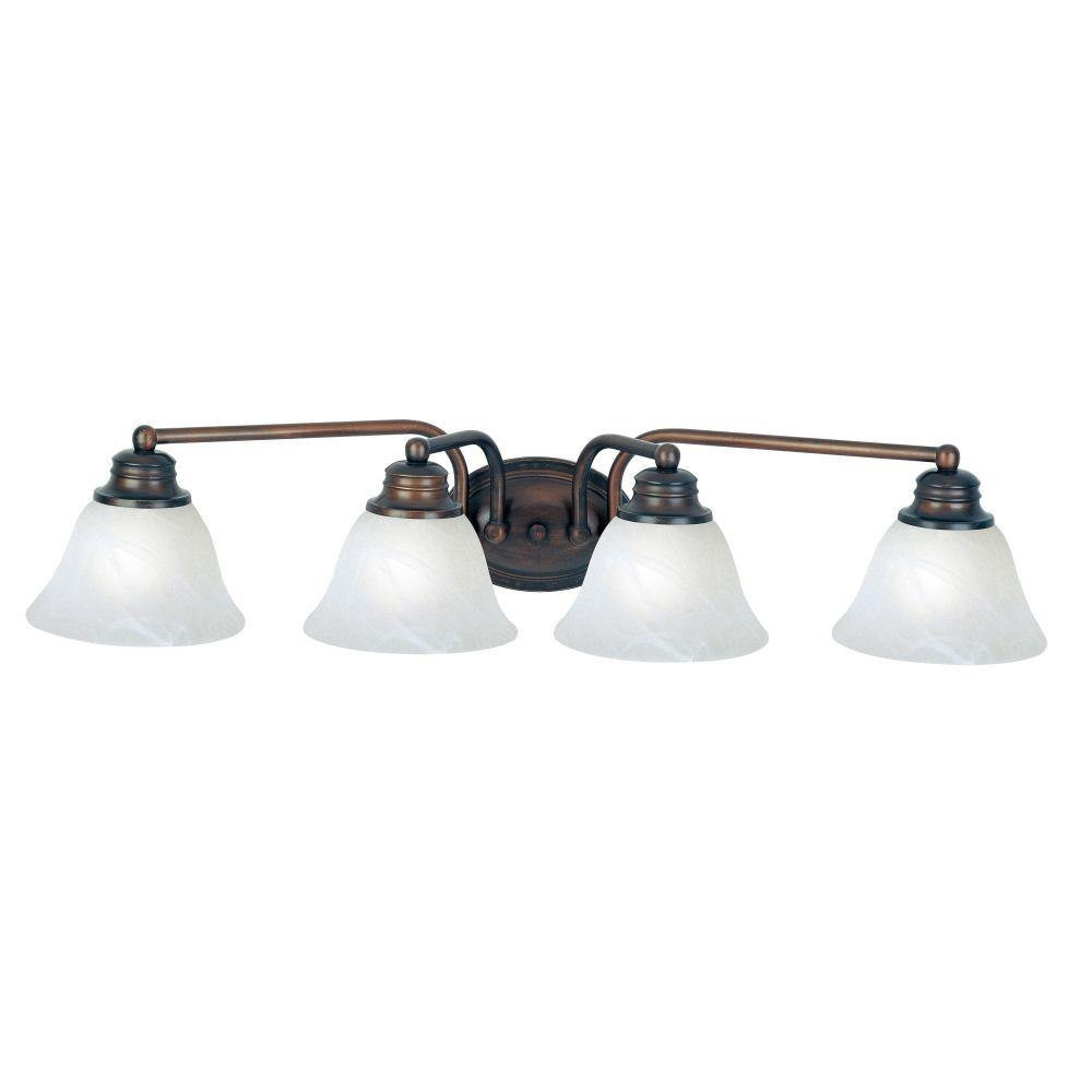 Malaga 4 Light Vanity Light by Maxim - 2689