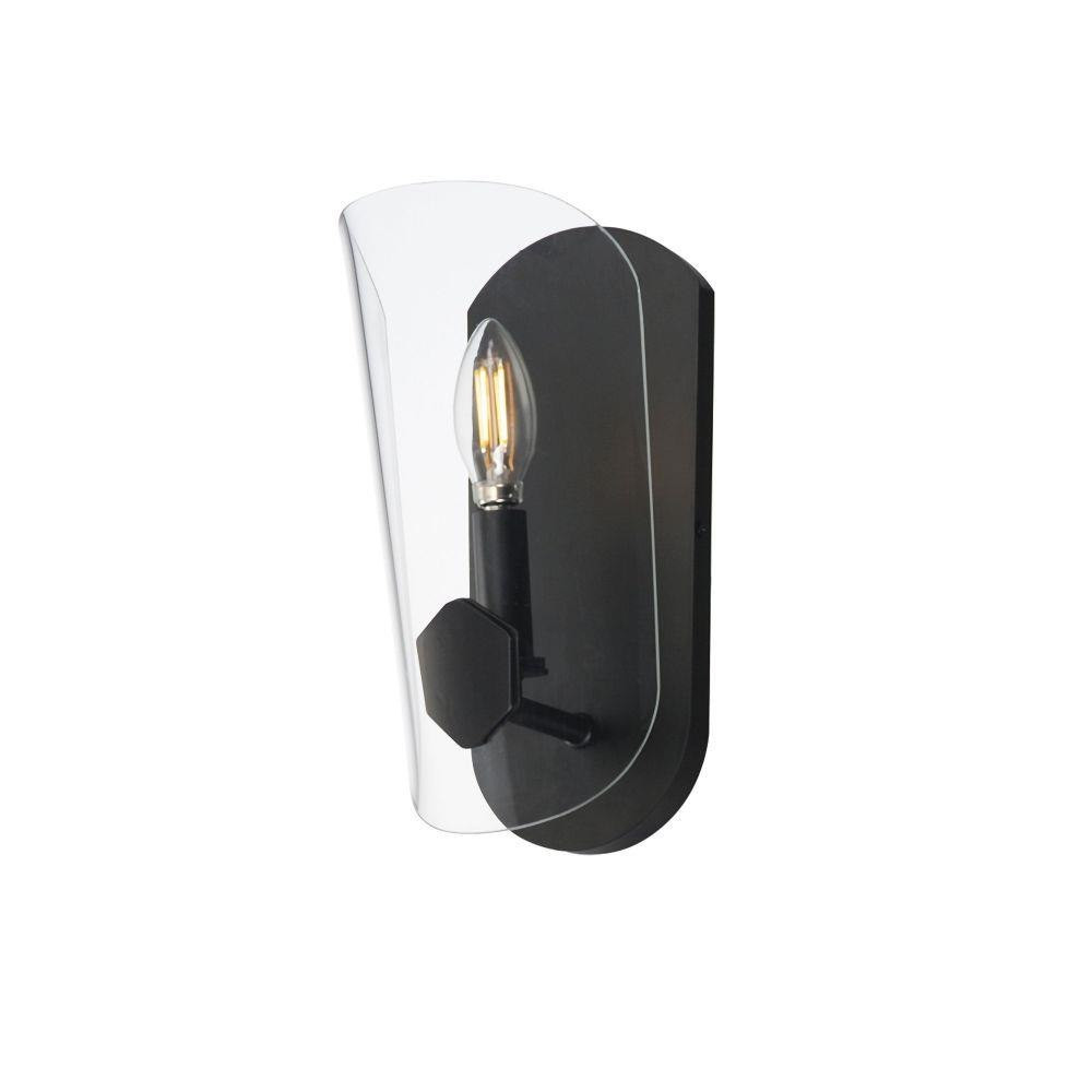 Armory 1 Light Candle Style Wall Sconce by Maxim - 32351