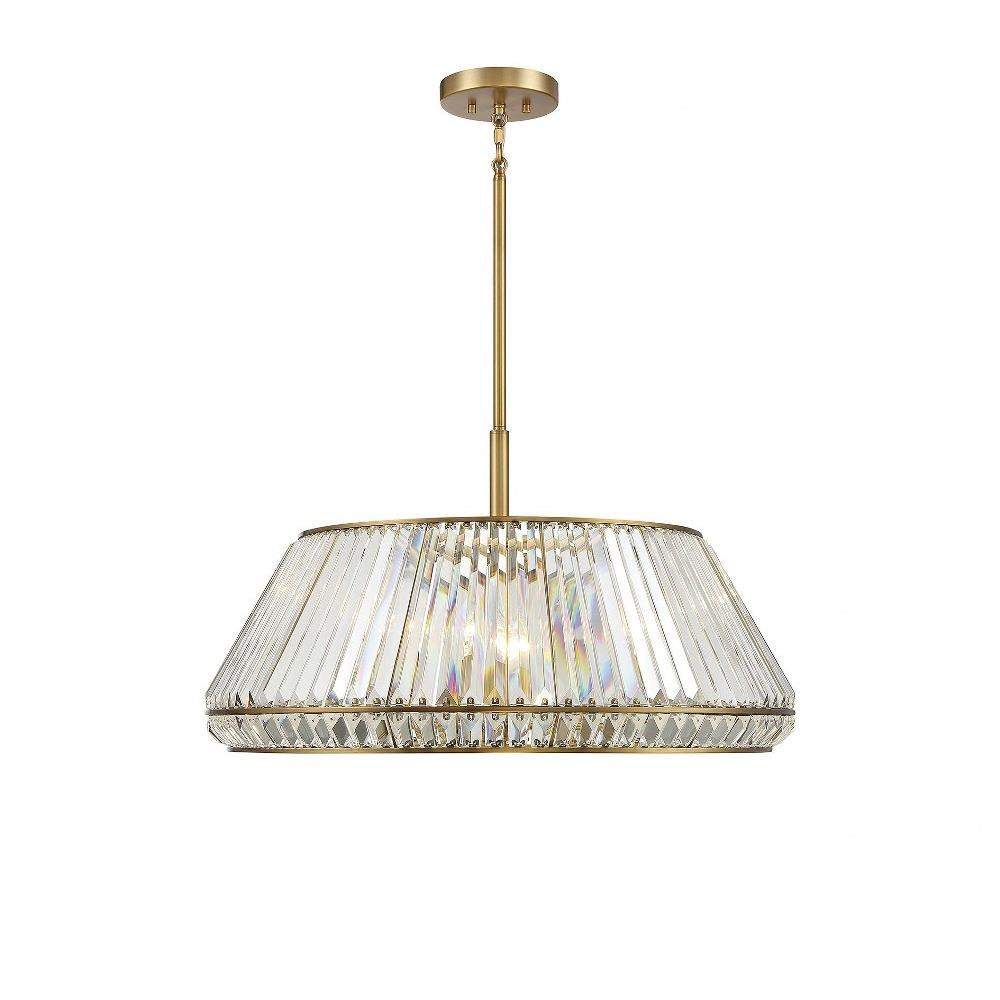 Pyramid 6 Light Large Pendant by Savoy House - 7-1610-6