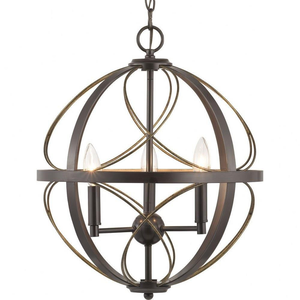 Brandywine 3 Light Medium Pendant by Progress - P500068