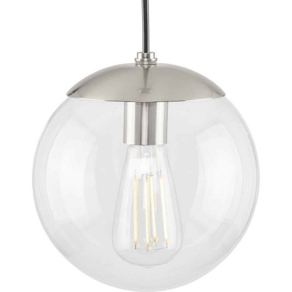 Atwell 1 Light Small Pendant 8.75 Inch Tall by Progress - P500309