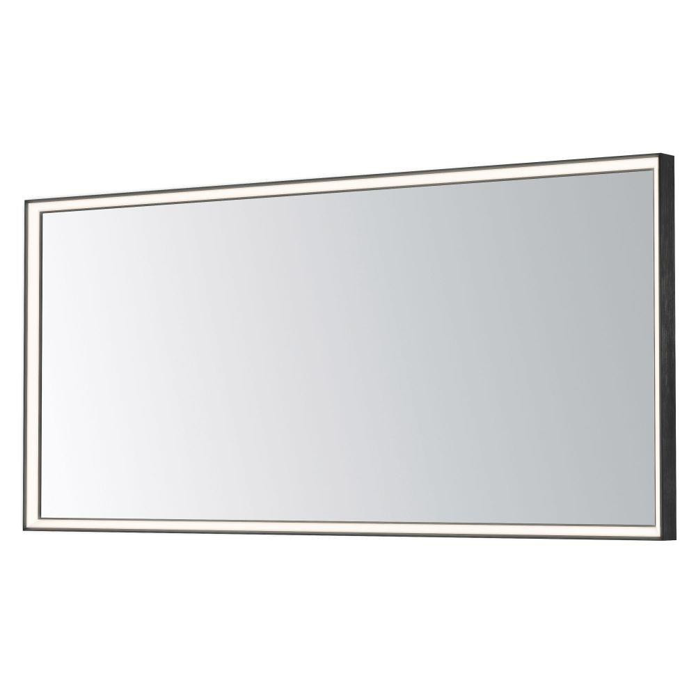 Bevel 66W 1 LED Mirror 28 Inch Tall and 60 Inch Wide by ET2 - E42064