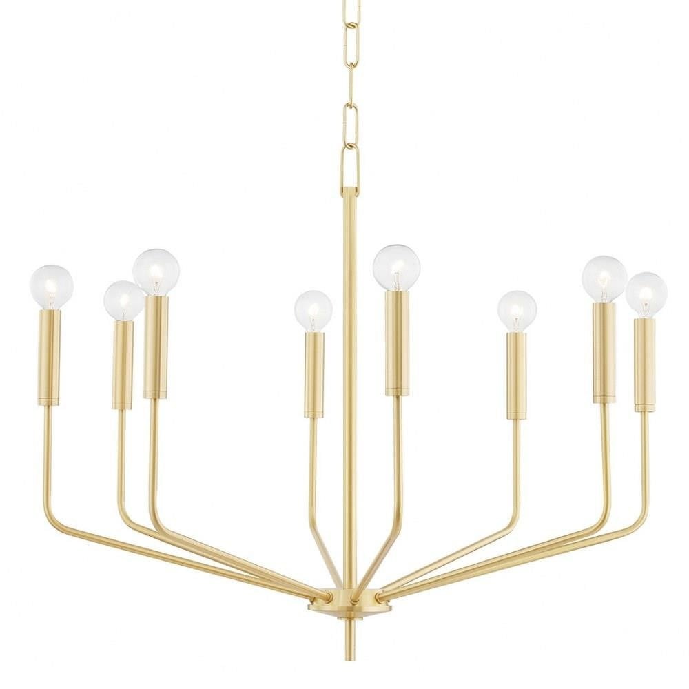 Bailey 8 Light Large Chandelier by Mitzi H516808-PN - H516808