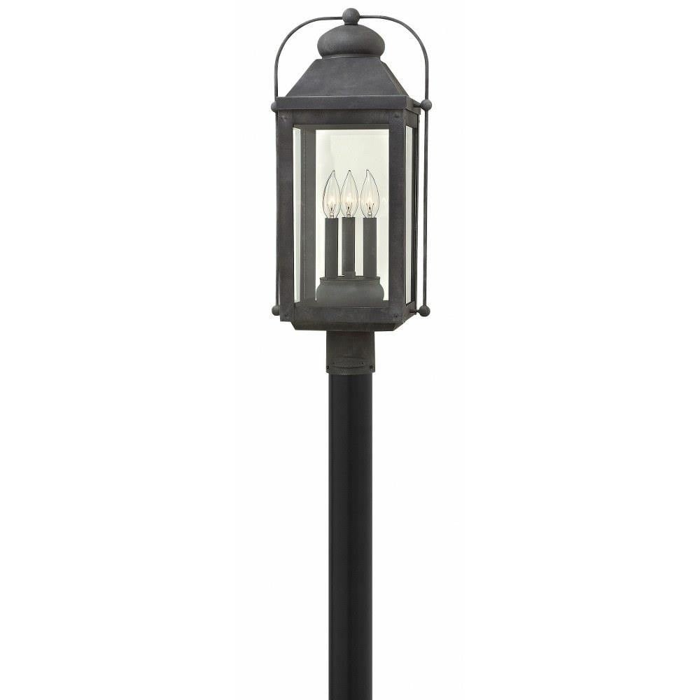 Anchorage 3 Light Outdoor Post Top or Pier Mount 11 x 24.25 In by Hinkley  - 1851