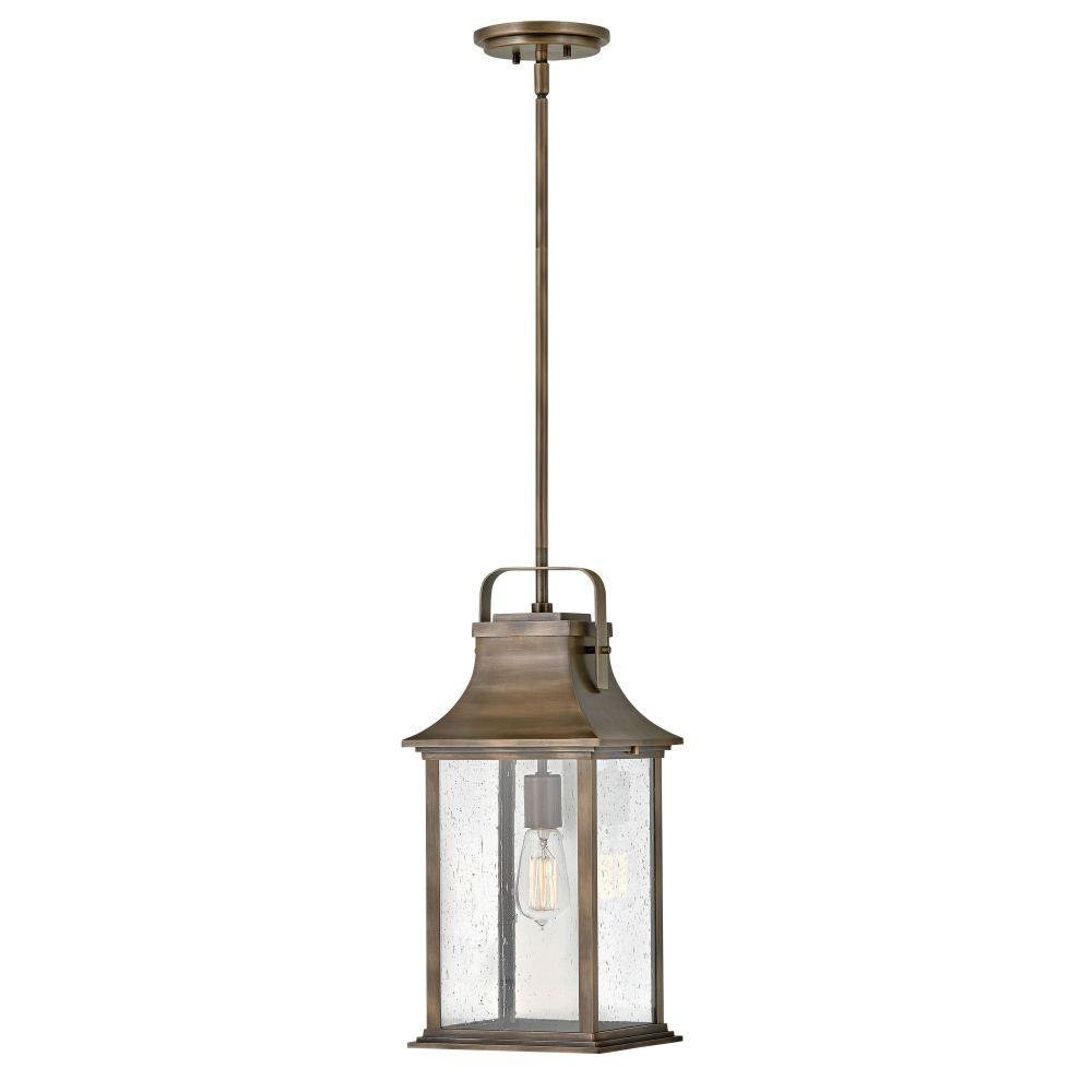 Grant 1 Light Outdoor Small Pendant by Hinkley - 2392