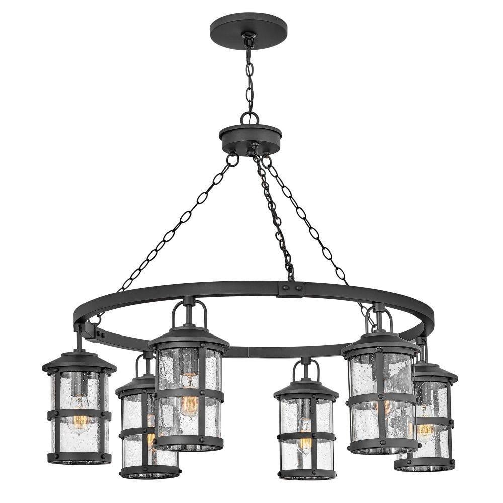 Lakehouse 6 Light Oversized Outdoor Pendant by Hinkley - 2689