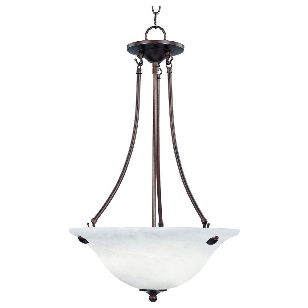 Malaga 3 Light Medium Pendant by Maxim - 2682