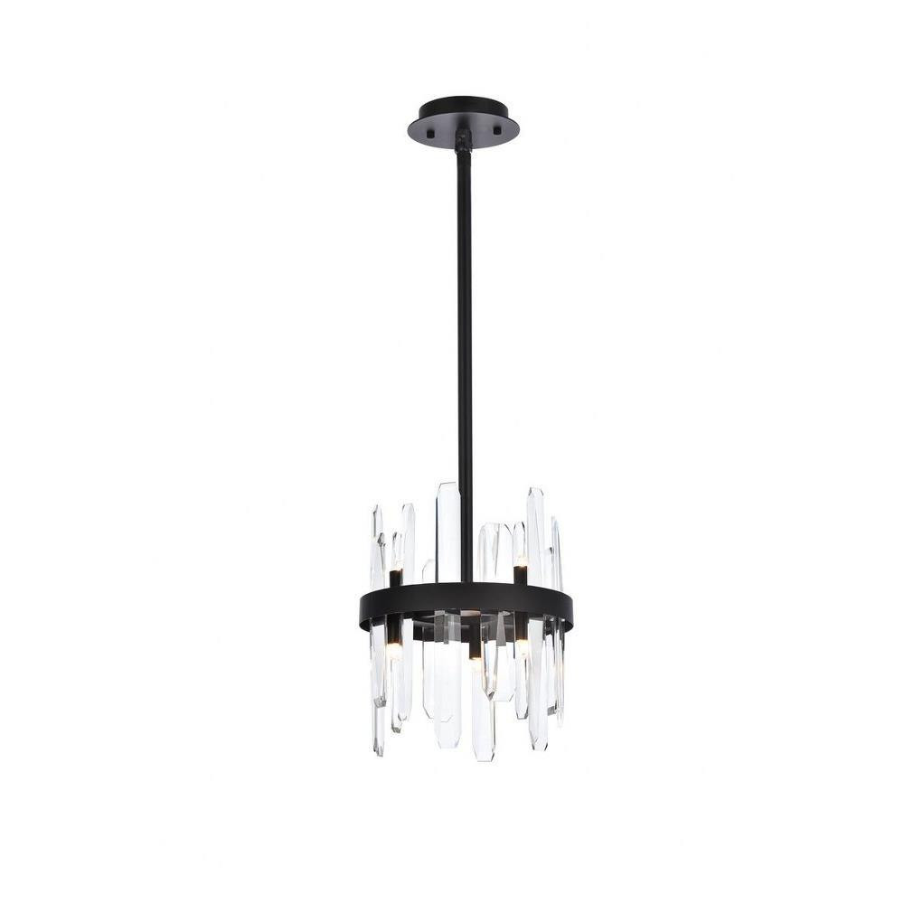 Serena 6 Light Small Pendant by Elegant - 2200D10