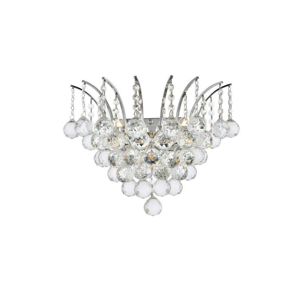 Victoria 3 Light Wall Sconce by Elegant - V8031W16