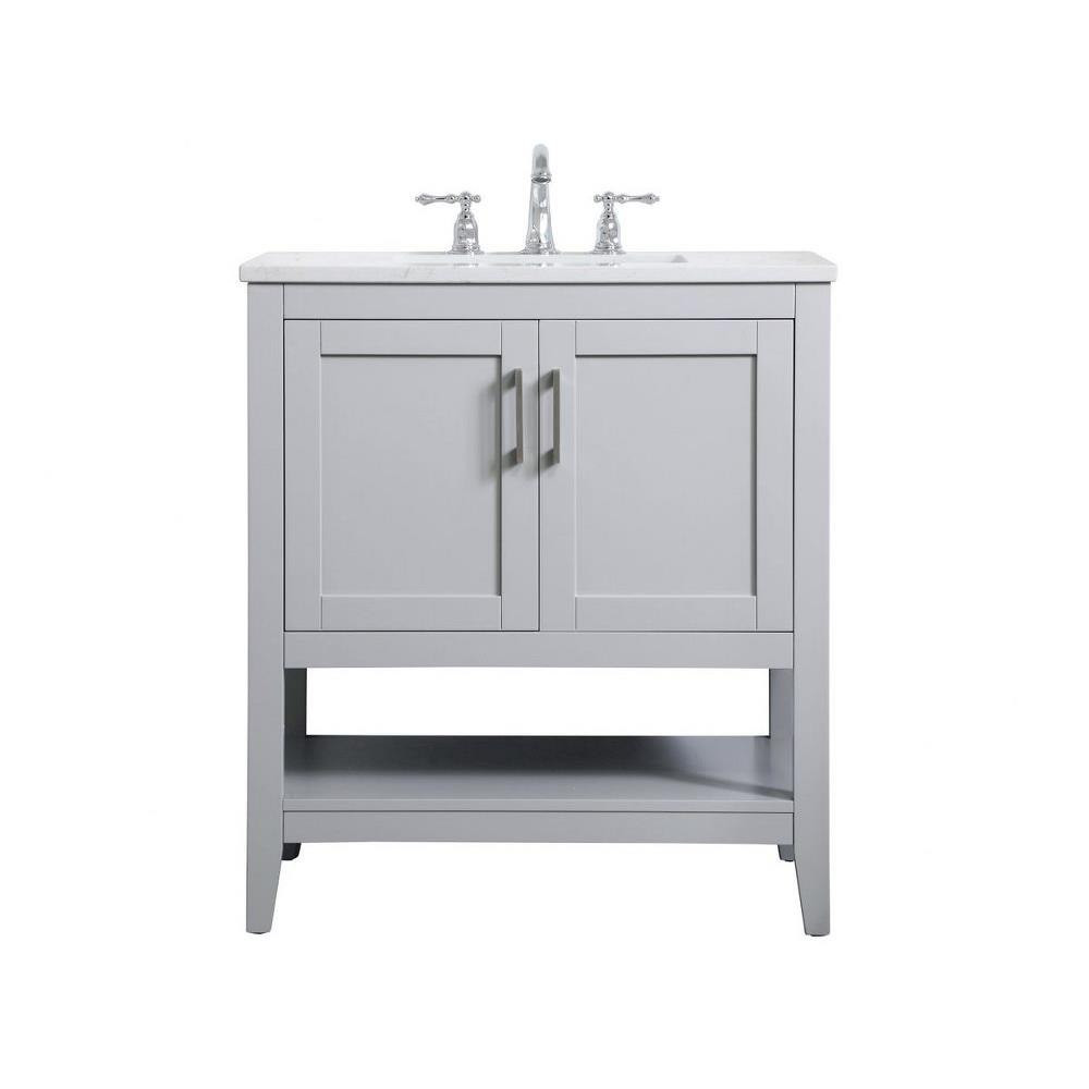 Aubrey 30 Inch Single Bathroom Vanity by Elegant Decor - VF16030