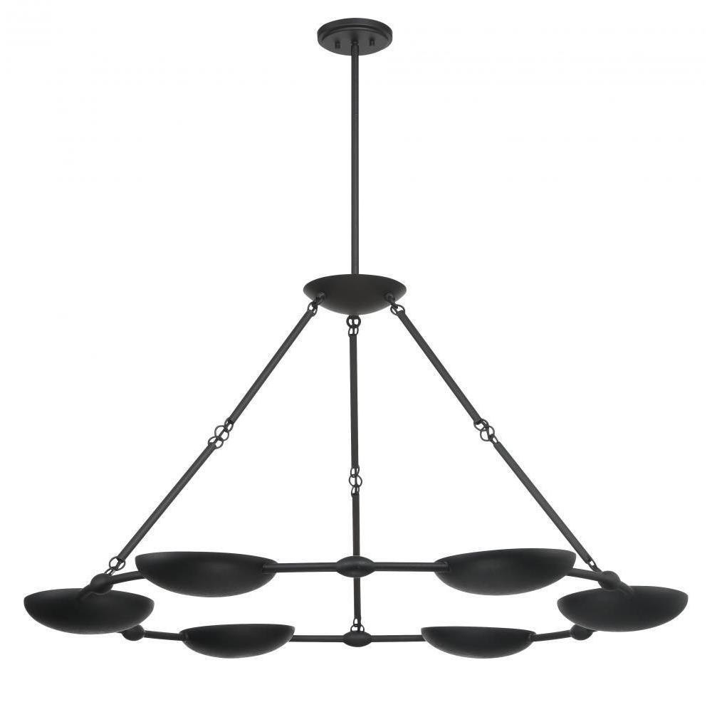 Undertas 6 Light Oversized Chandelier by George Kovacs - P1316