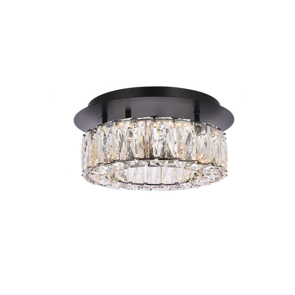 Monroe 12W 1 LED 12 Inch Wide Flush Mount by Elegant - 3503F12