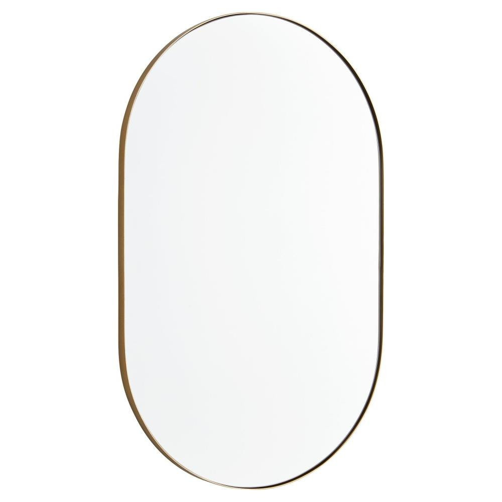 Capsule Mirror 32 Inch Tall and 20 Inch Wide by Quorum - 15-2032