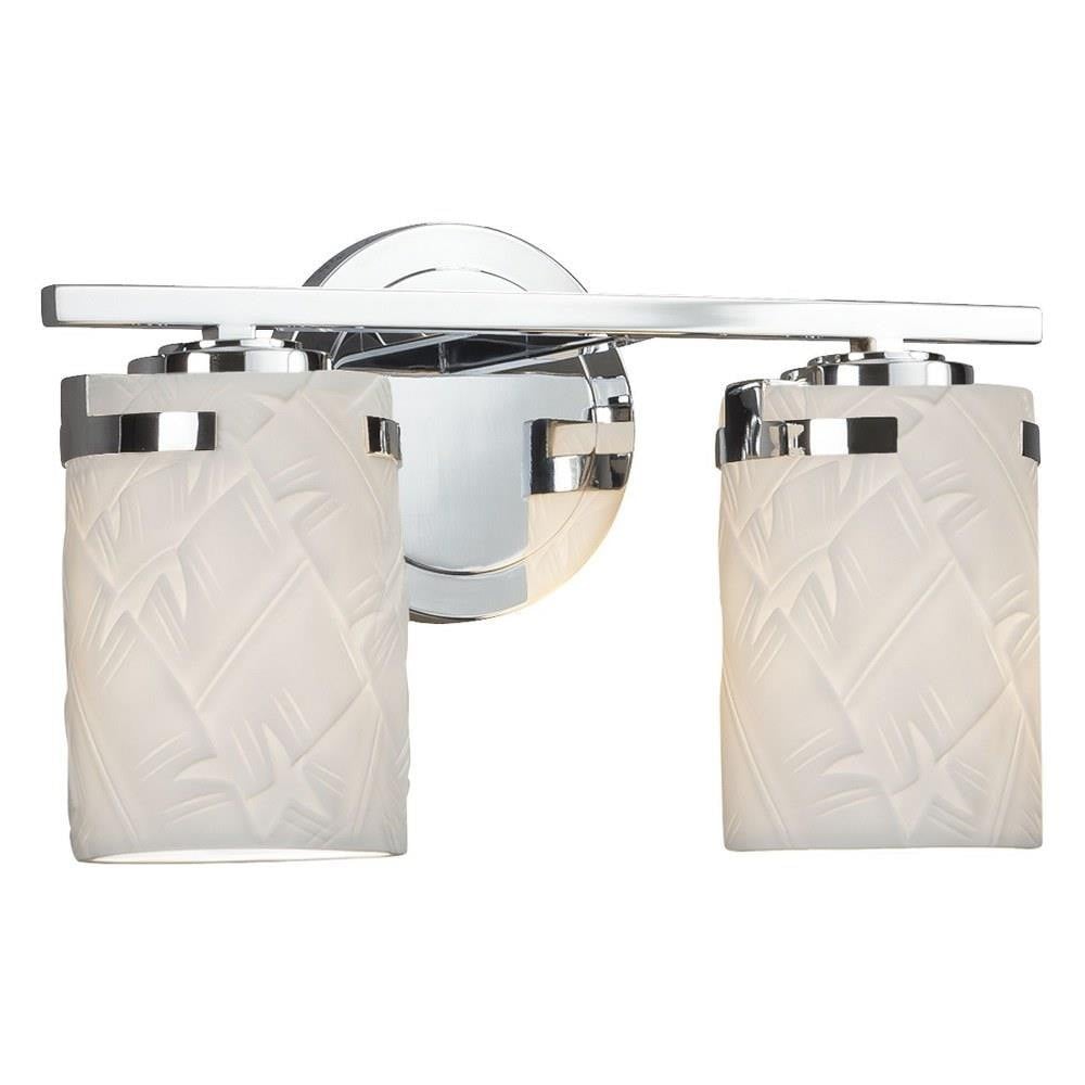 Limoges Atlas 2 Light Banl Vanity Light by Justice Design - POR-8452-10-BANL