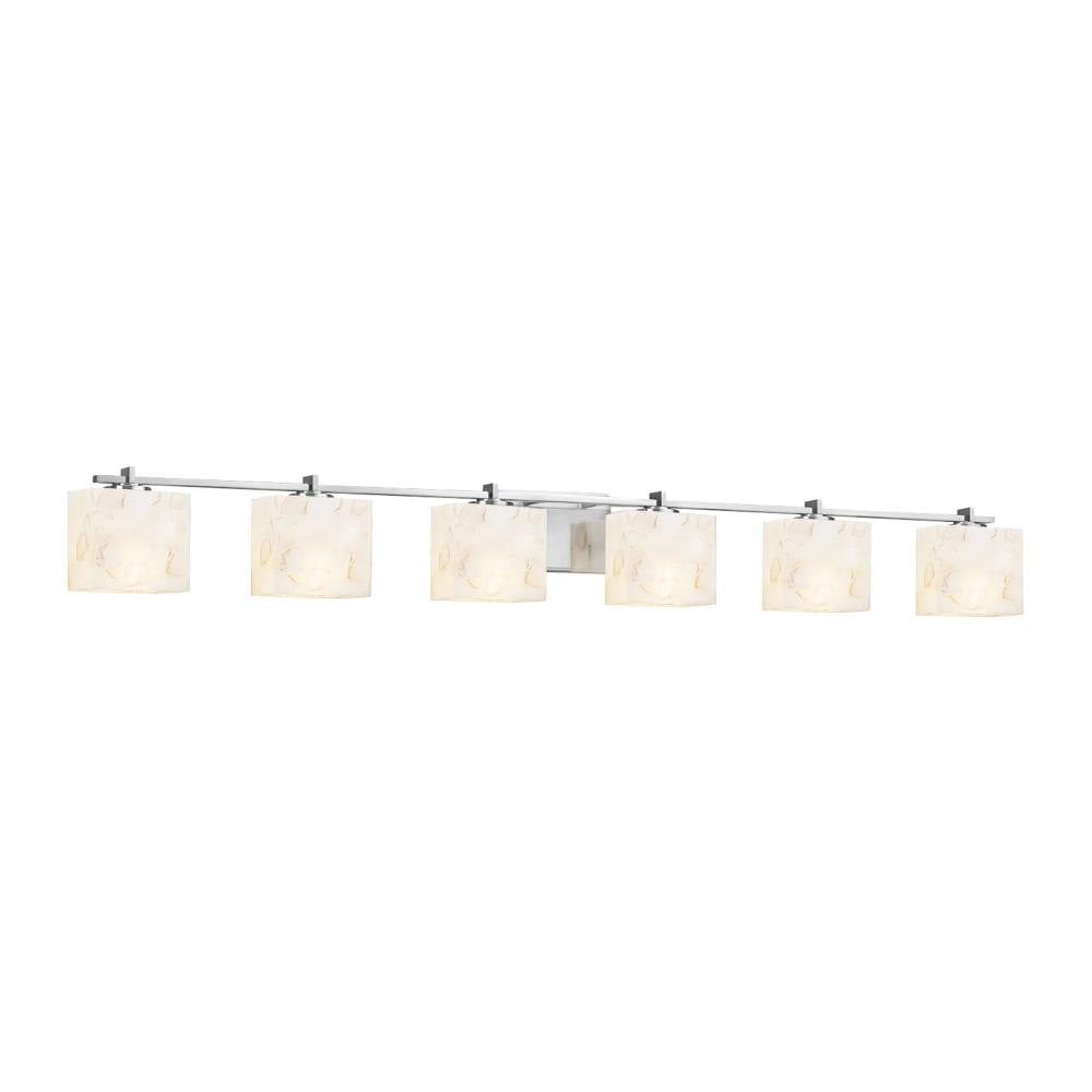 Alabaster Rocks Era 6 Light Vanity Light by Justice Design - ALR-8446-55