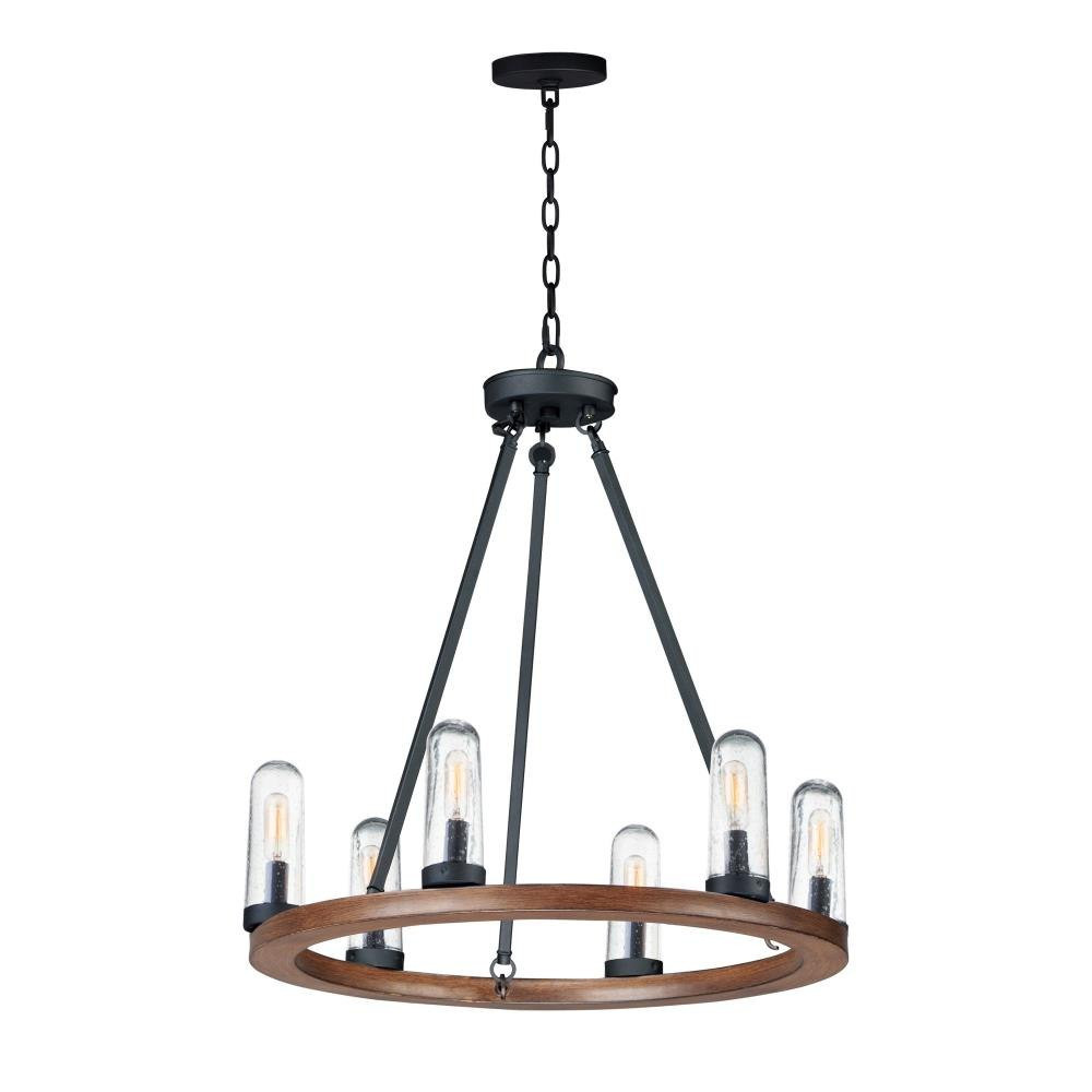 Lido 6 Light Medium Chandelier by Maxim - 30016CD