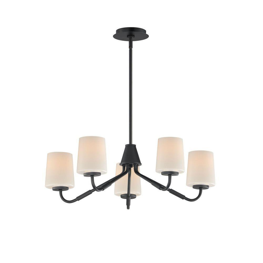 Durham 5 Light Chandelier 8 Inch Tall and 26 Inch Wide by Maxim - 12696