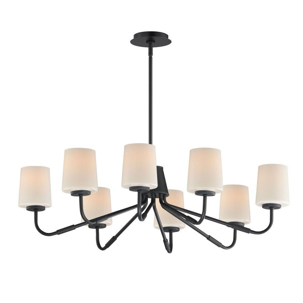 Durham 8 Light Chandelier 8.75 Inch Tall and 34.25 Inch Wide by Maxim - 12698