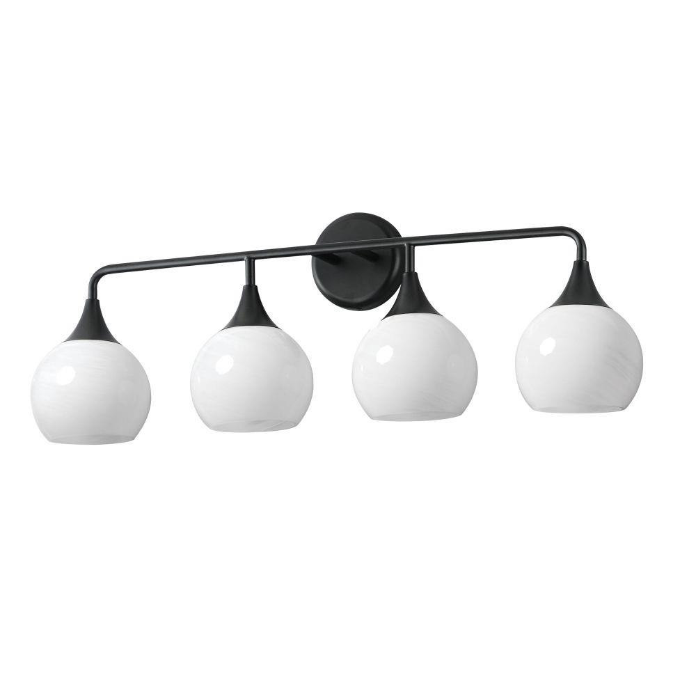 Neve 4 Light Bath Vanity 10.75 Inch Tall and 31 Inch Wide by Maxim - 21224