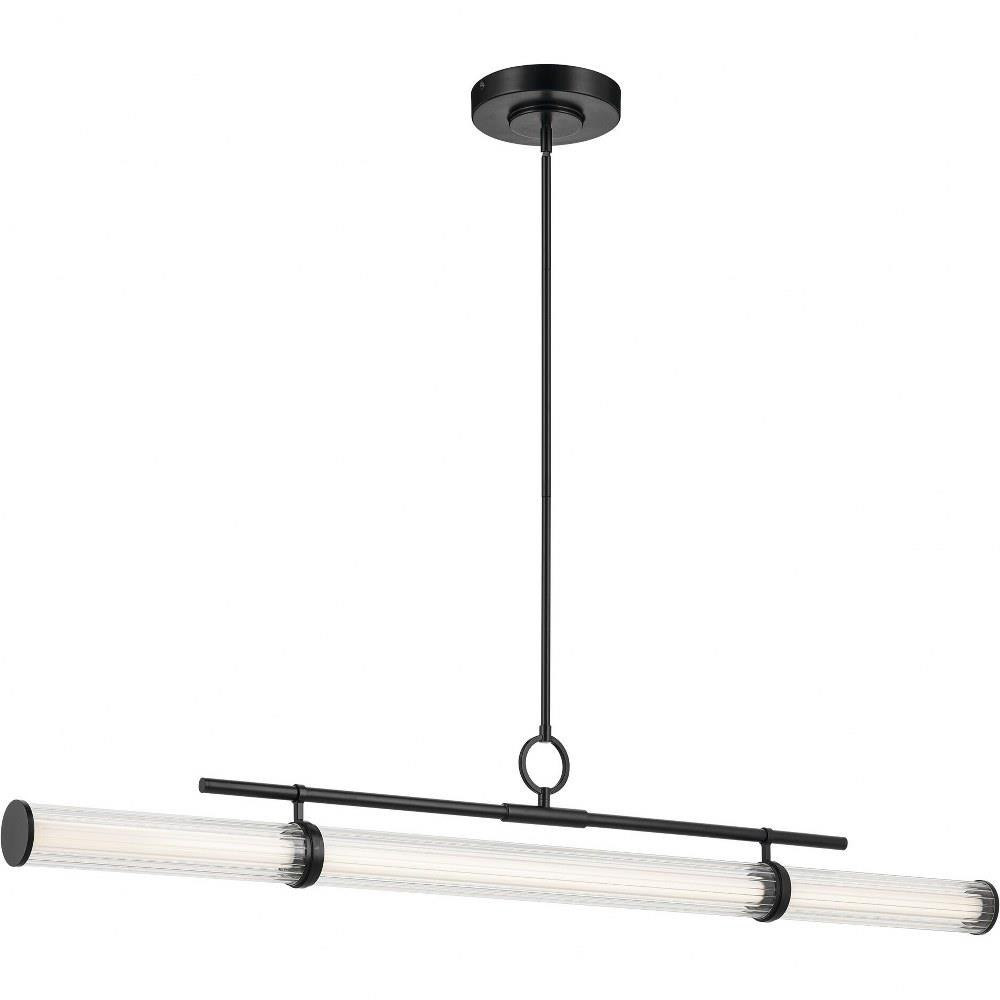 Riven 45W 1 LED Linear Chandelier 9.5 Inch Tall and 8 Inch Wide by Kichler - 52754