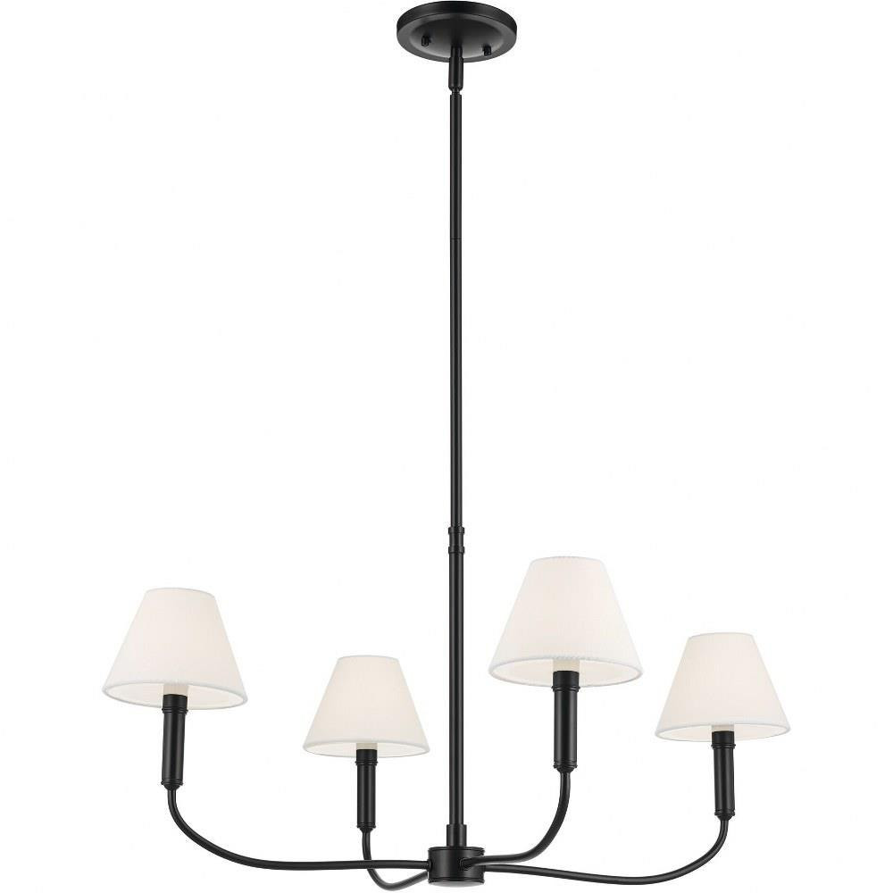 Eadie 4 Light Medium Chandelier 15 Inch Tall and 30.75 Inch Wide by Kichler - 52766