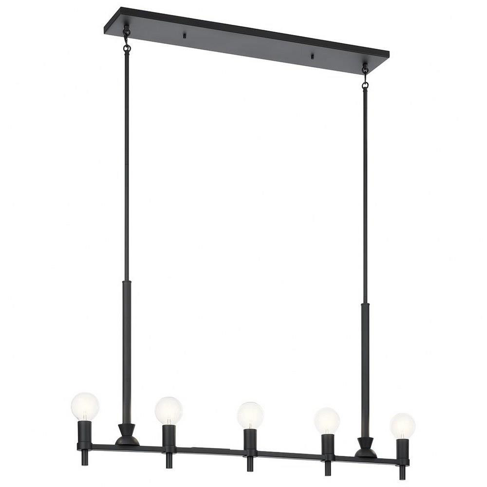 Torvee 5 Light Minimalistic Linear Chandelier by Kichler - 52425