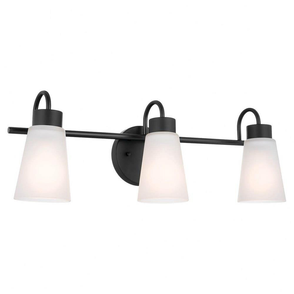 Erma 3 Light Bath Vanity 8.5 Inch Tall by Kichler - 55126
