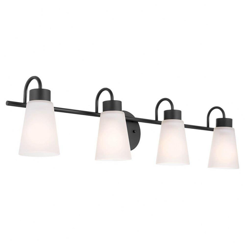 Erma 4 Light Bath Vanity 8.5 Inch Tall by Kichler - 55127