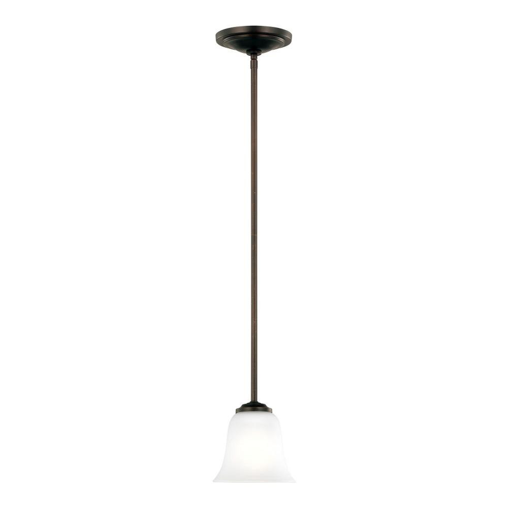 The Approach - One Light Mini-Pendant in Traditional Style - 5.88 inches wide by 5.75 inches high - 73-BEL-4569358