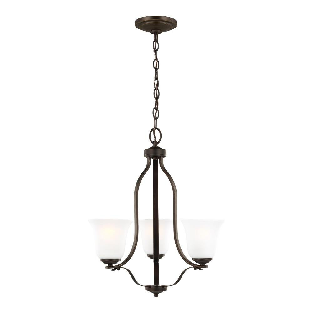 Traditional Three Light Chandelier - 73-BEL-4569281