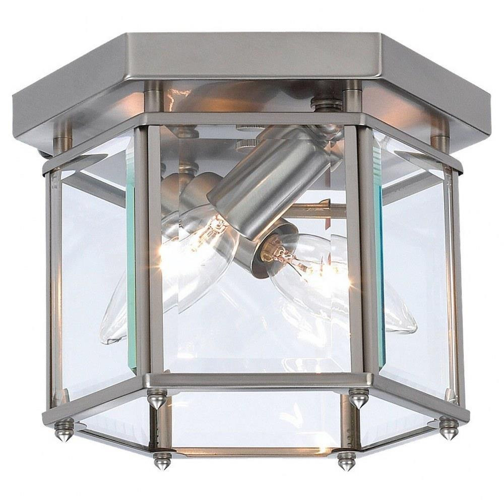 Parkstone Glas - Two Light Flush Mount - 73-BEL-608280