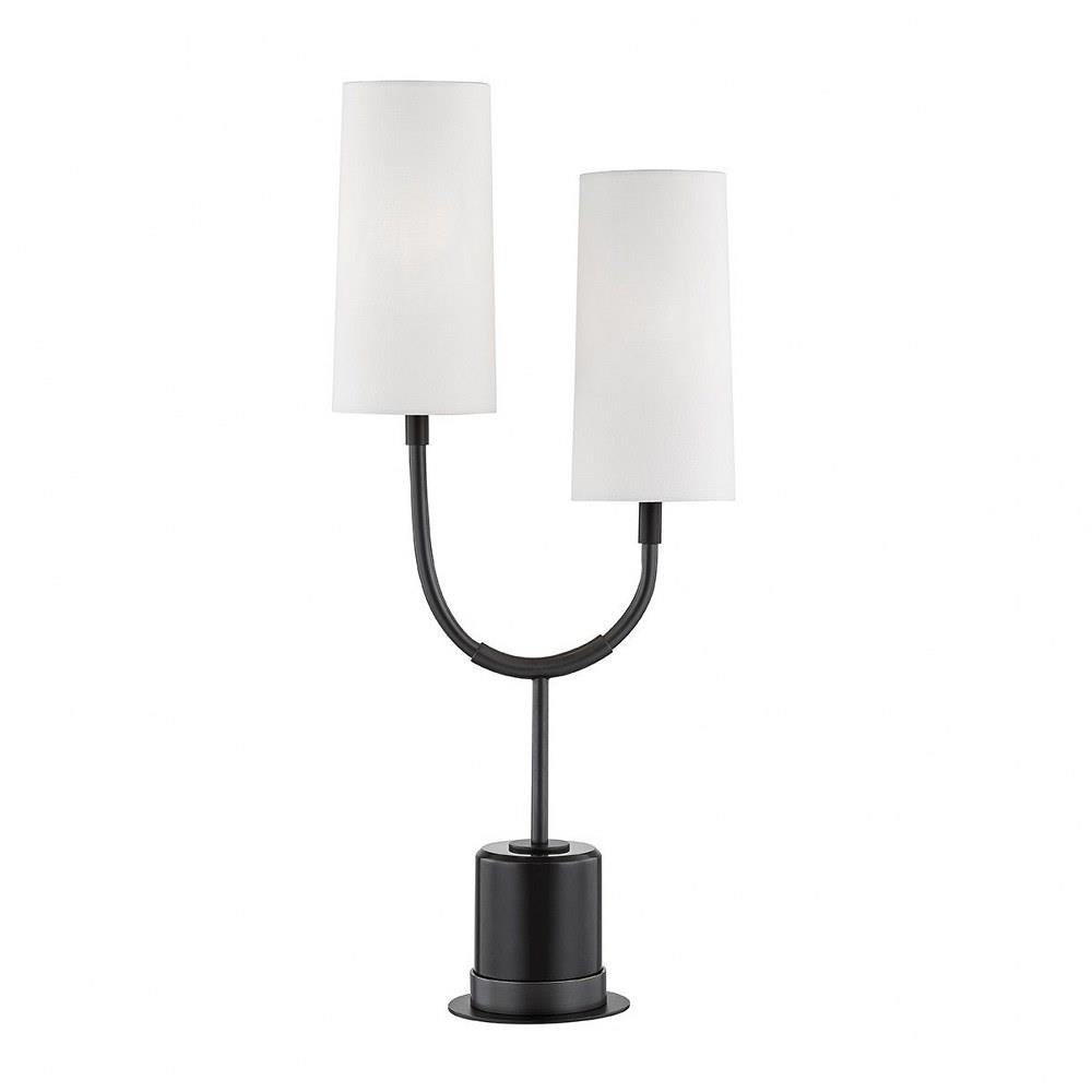 Parkside Elms 2 Light Table Lamp 10.5 Inches by 25.5 Inches High by BSH - 116-BEL-3827081