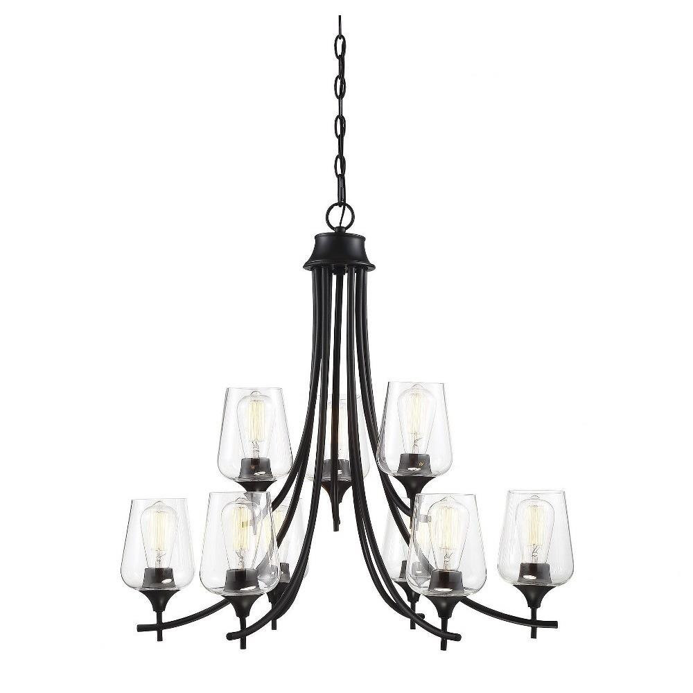 Glencoe Sidings 9 Light Large Chandelier by Bailey Street Home - 159-BEL-3088637