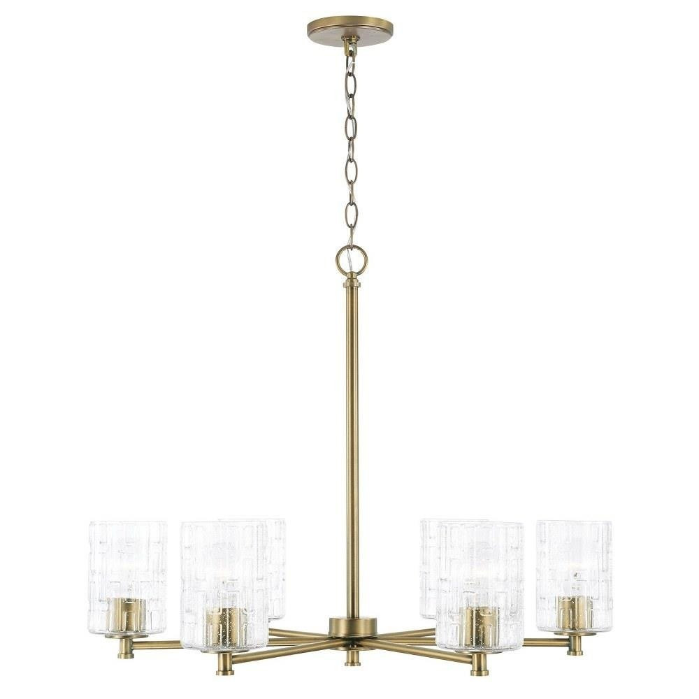 Hazel Courtyard 6 Light Large Chandelier by BSH - 309-BEL-4567227