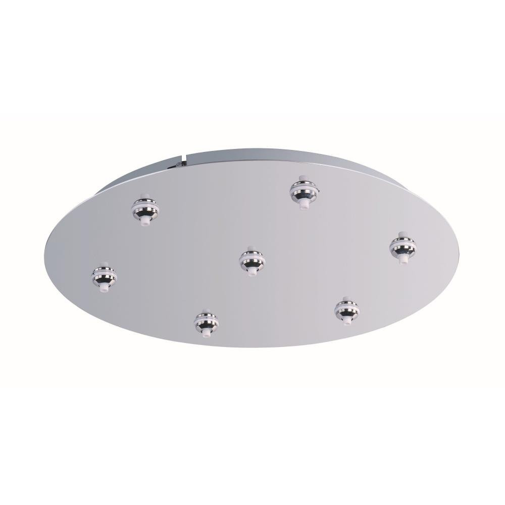 Rapidjack Seven Light Round Canopy 17x 2.5 Inch by ET2 - EC85018