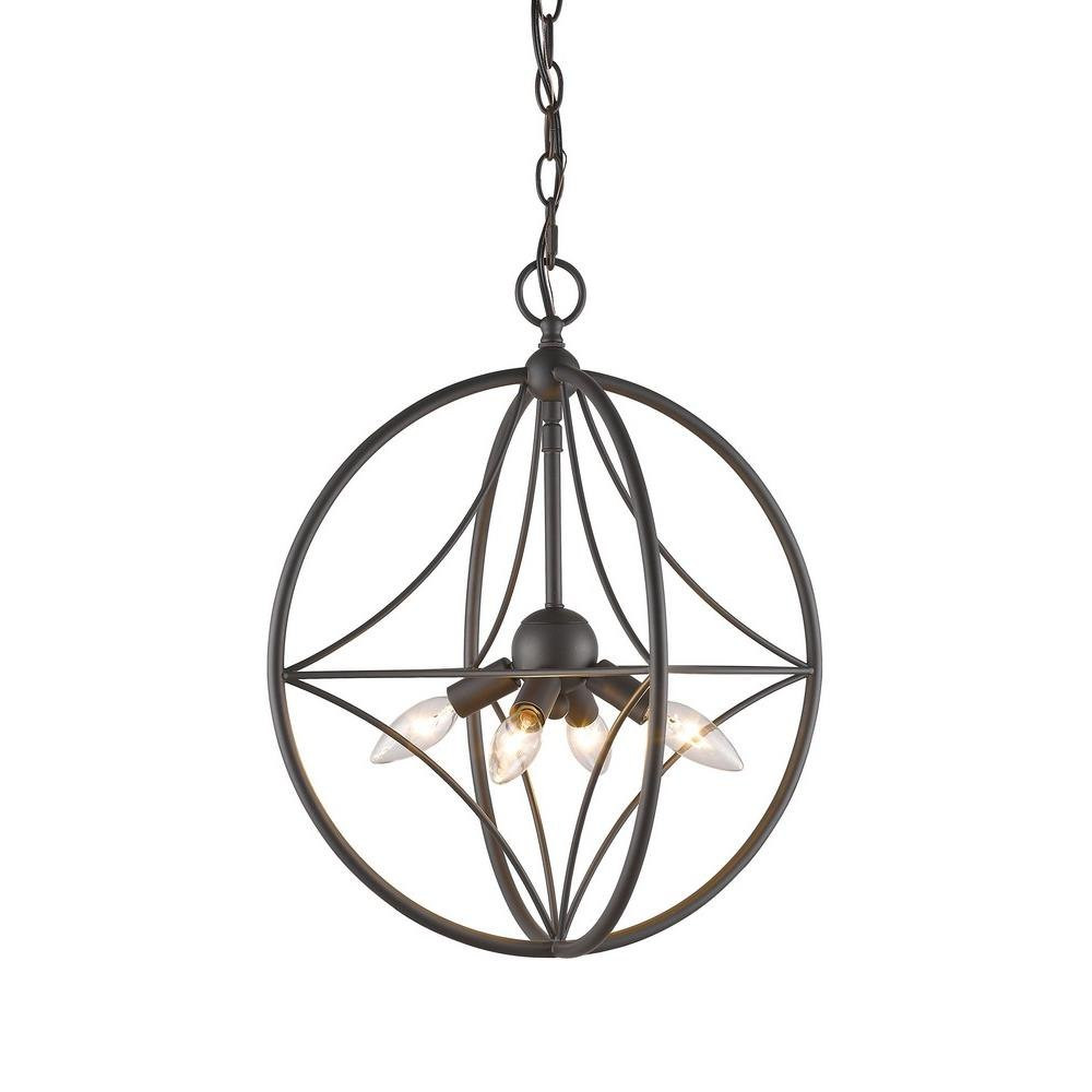 Navigation Celyn 4 Light Small Pendant by Bailey Street Home - 372-BEL-2568331