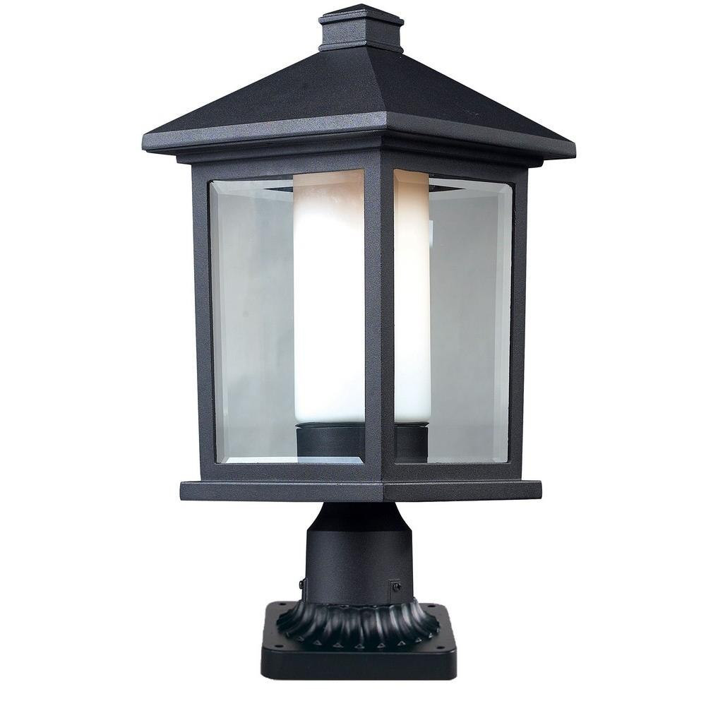 Southdown Bank 1 Light Outdoor Pier Mount Lantern 9.5 x 20.5 Inch by BSH - 372-BEL-2334062