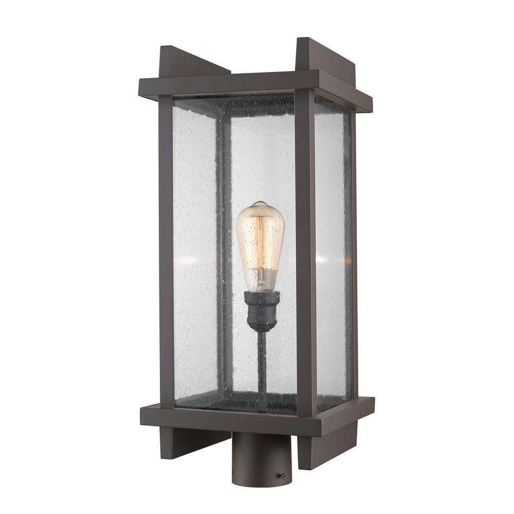 Oldacre Road 1 Light Outdoor Post Mount Lantern 10 x 23.38 Inches by BSH - 372-BEL-2750893