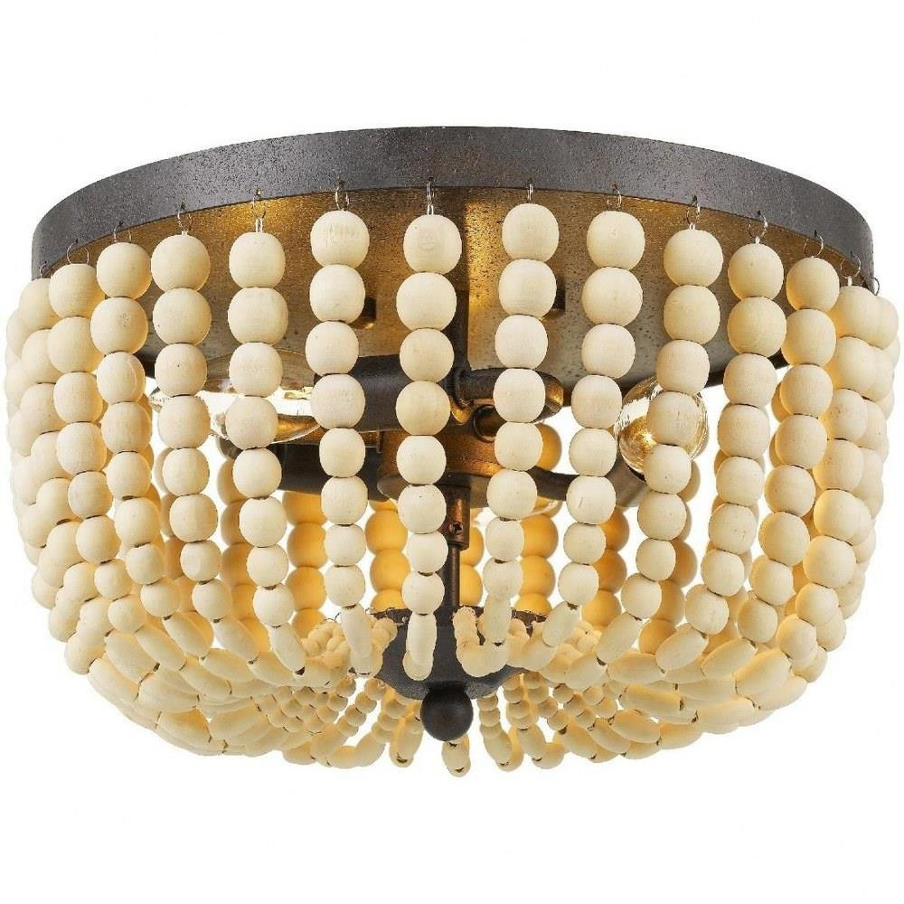 Spokeshave Way 3 Light 12.5 Inch Wide Flush Mount by Bailey Street Home - 49-BEL-3362097