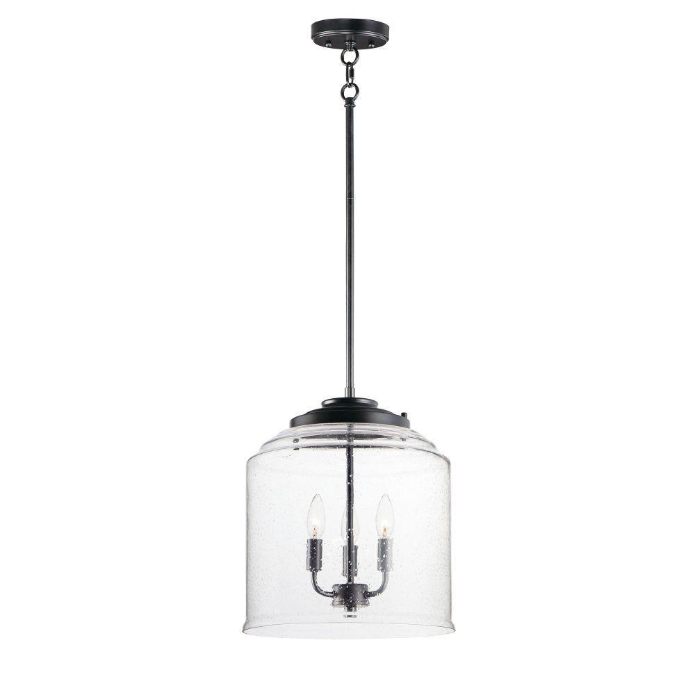 Acadia 3 Light Pendant 13.75 Inches wide by 16 inches high by Maxim  - 12273