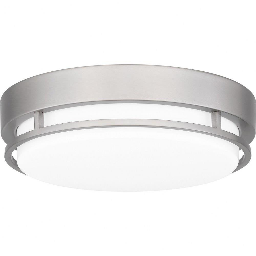 Norris Quadrant 20W 1 LED 14 Inch Wide Flush Mount by Bailey Street Home - 71-BEL-4961816