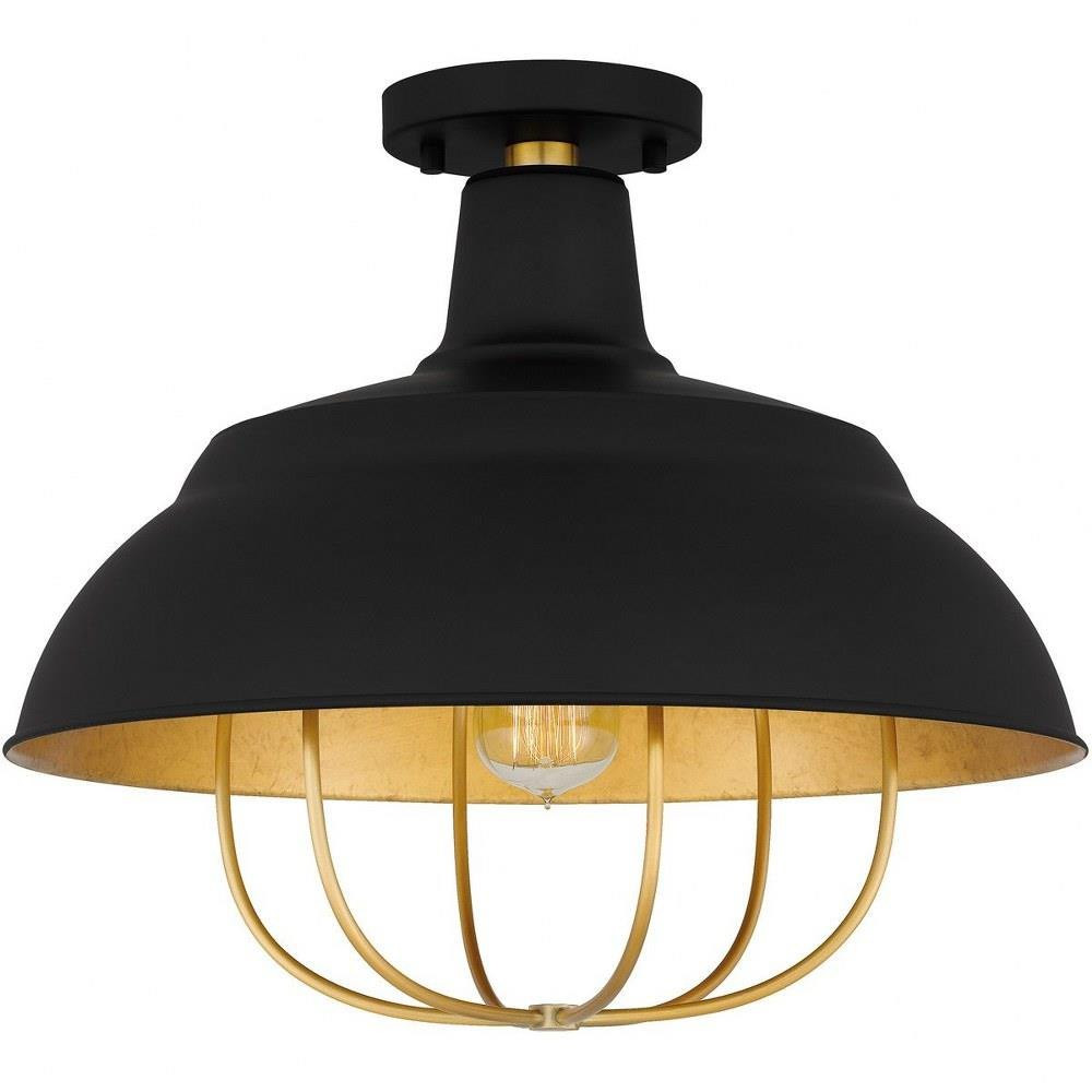 St Fagans Drive 1 Light 17 Inch Wide Semi Flush Mount by Bailey Street Home - 71-BEL-4618546