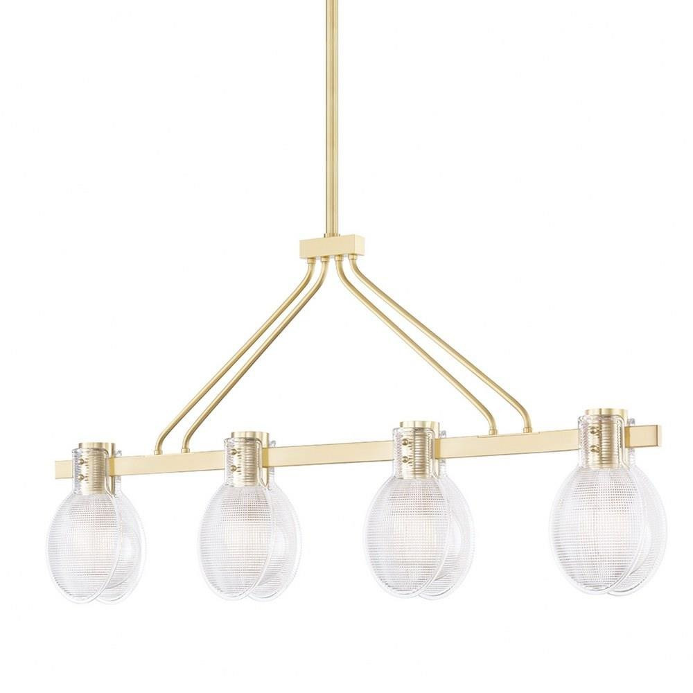 Shortwood Crescent 4 Light Oversized Chandelier by Bailey Street Home - 735-BEL-4366057