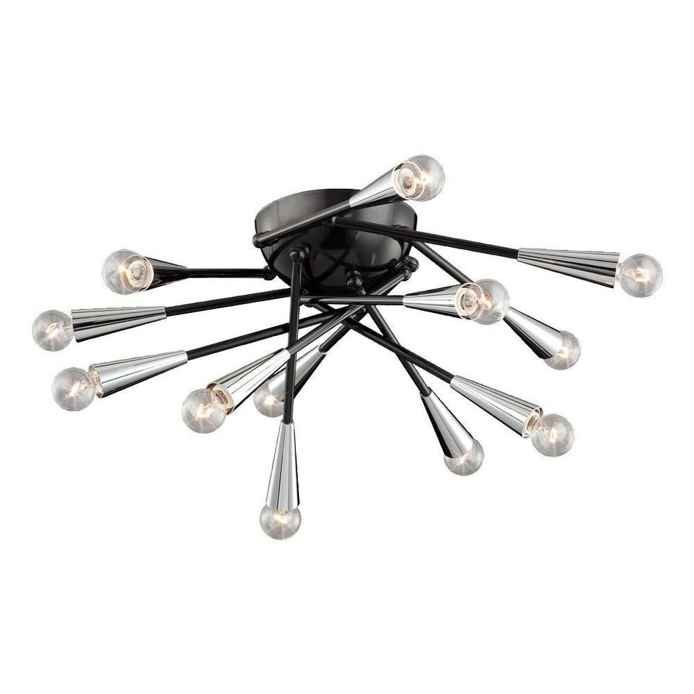 Tudor Paddocks 12 Light Flush Mount by Bailey Street Home 79-BEL-981448
