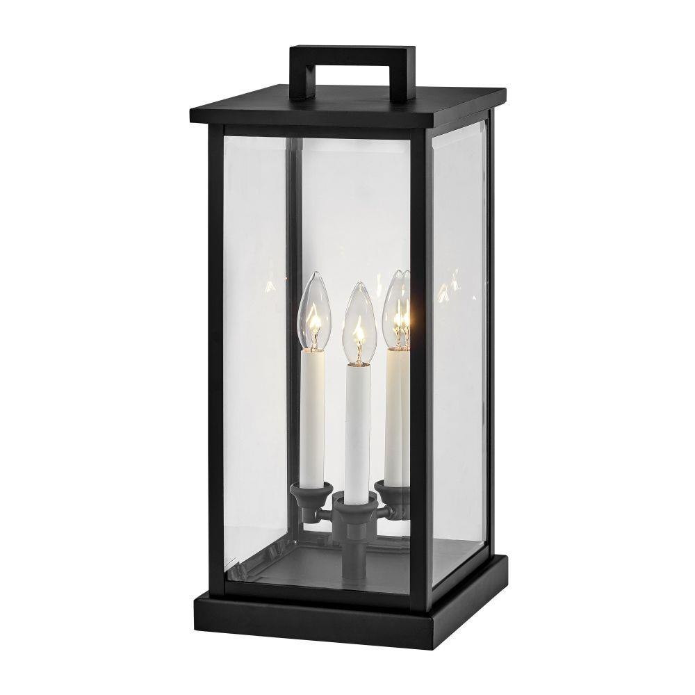 Marmion Quadrant 3 Light Large Outdoor Pier Mount Lantern by BSH - 81-BEL-4312510