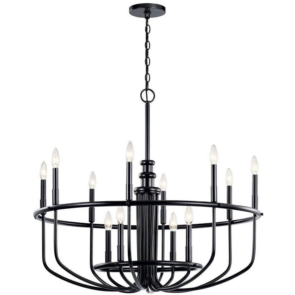 Capitol Hill 12 Light Oversized Chandelier by Kichler - 52305