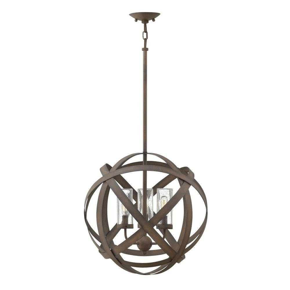 Brick Kiln Celyn 3 Light Large Outdoor Pendant by Bailey Street Home - 81-BEL-3001919