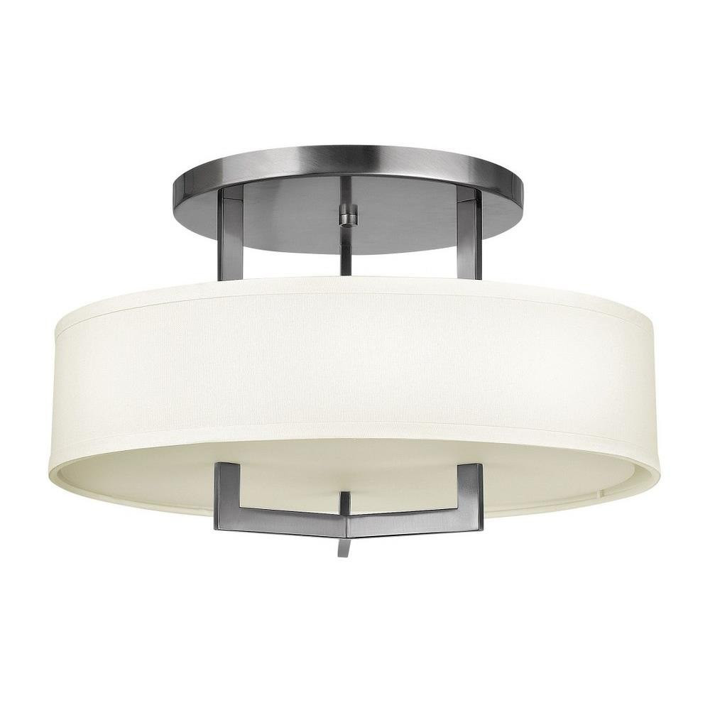 Attlee Parc 3 Light 20 Inch Wide Semi Flush Mount by Bailey Street Home - 81-BEL-3002047